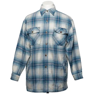Overshirt (Blauw, Wit) van Gents Acryl, Polyester