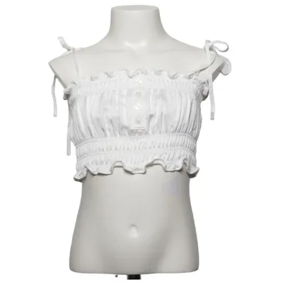 Crop top (Wit) van Designers, Remix Gerecycled polyester, Viscose