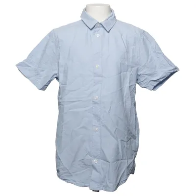 Chemise à manches courtes (Bleu) de H&M Coton