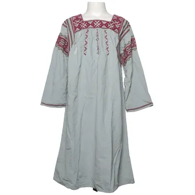 Kleid (Blau, Rot) von Neck & Neck Baumwolle
