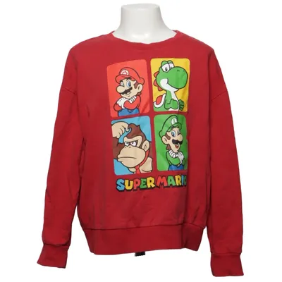 Sweatshirt (Rood, Meerkleurig) van Super Mario Katoen