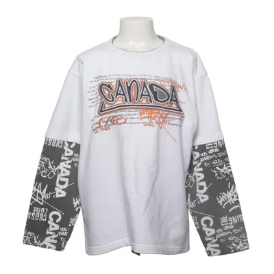 Long sleeve T-shirt (White, Gray) from Dognose Cotton, Elastane, Polyester