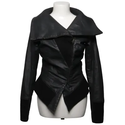 Biker jacket (Black) from NÖR Denmark Cotton, Elastane, Polyester