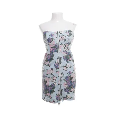 Denim dress (Blue, Multicolored) from Topshop Cotton, Elastane