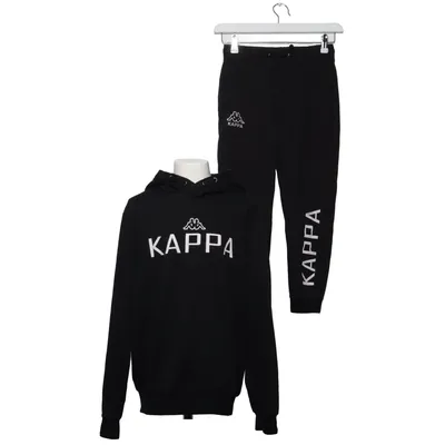 Capuchon sweater (Zwart) van Kappa Katoen, Polyester