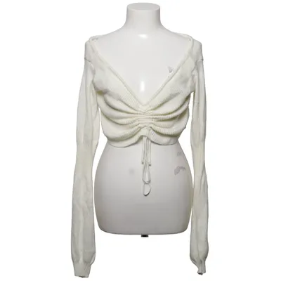 Crop top (Wit) van Madlady Acryl