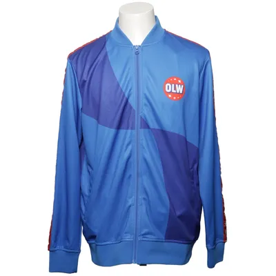 Träningsjacka (Blå, Flerfärgad) från OLW Polyester