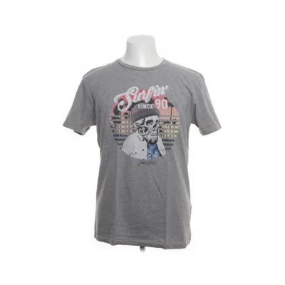 T-shirt (Grå) från Jack & Jones Bomull, Viskos