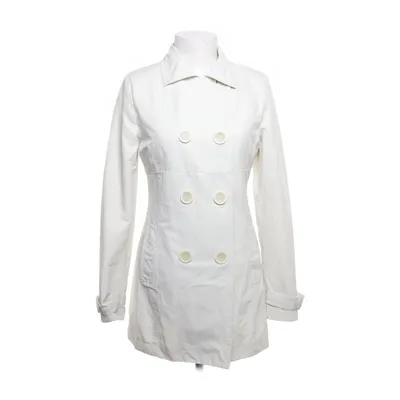 Trench coat (White) from Clyde Polyamide, Cotton, Polyester