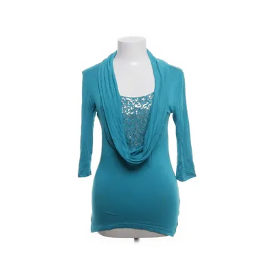 Lange mouwen shirt (Blauw) van Melrose Elastaan, Viscose