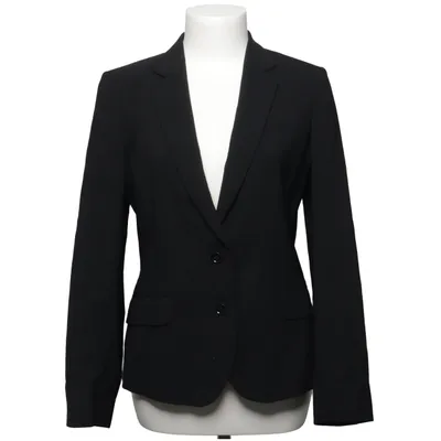 Blazer (Black) from Ströms Elastane, Viscose, Wool