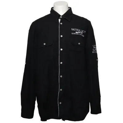 Shirt (Zwart) van Bonita Men Katoen