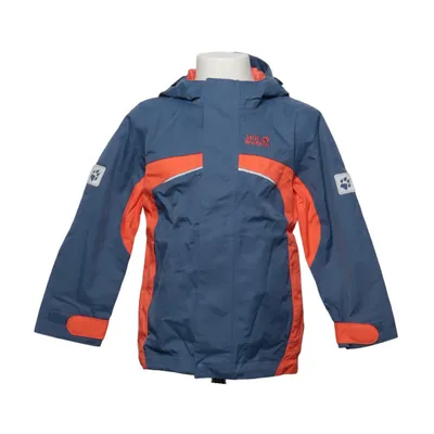 Outdoorjakke (Blå, Orange, Flerfarvet) fra Jack Wolfskin Polyamid