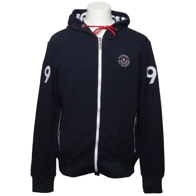 Hoodie (Blue) from Performance Cotton, Elastane