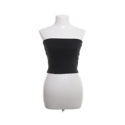 Tube Top (Schwarz) von Shein Baumwolle, Elasthan, Polyester