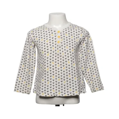 Henley shirt (White, Yellow, Black) from Polarn O. Pyret Cotton, Elastane