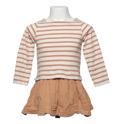 Klänning (Brun, Vit) från Petit Bateau Bomull