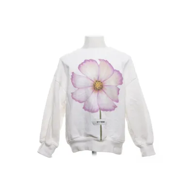 Sweatshirt (Hvid) fra Zara Bomuld, Polyester