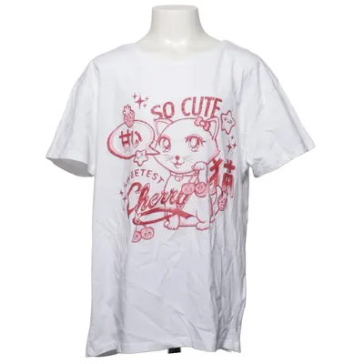 T-shirt (Wit, Roze) van Page One Young Katoen