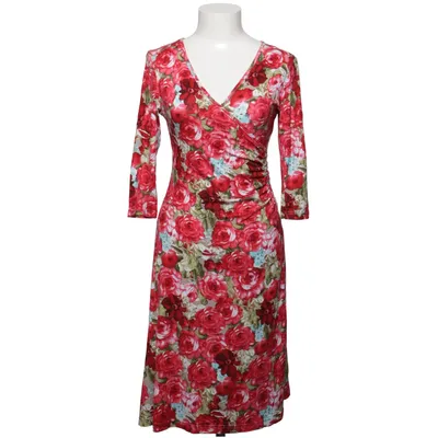 Wrap dress (Red, Green, Multicolored) from Klaus Dilkrath Elastane, Viscose