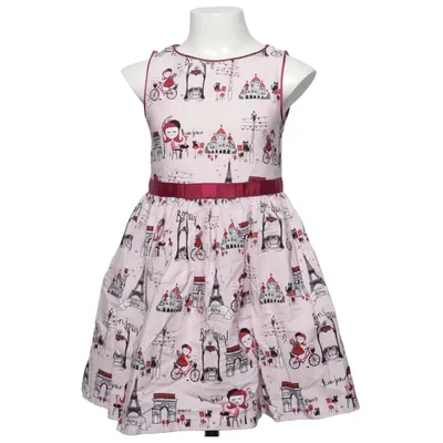 Robe (Rose, Rouge, Noir) de M&S Kids Polyamide, Polyester