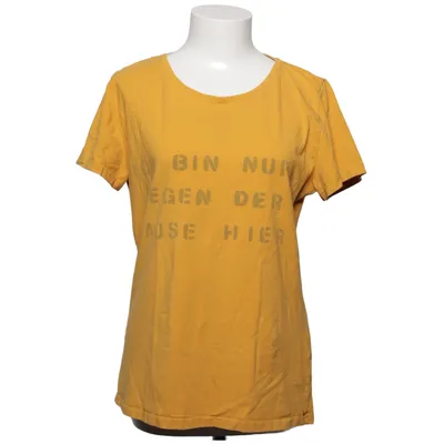 T-shirt (Jaune) de Janina Stretch Coton, Élasthane