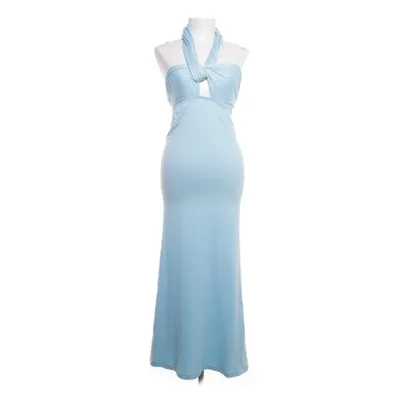 Halterneck dress (Blue) from Kollyy Elastane, Polyester