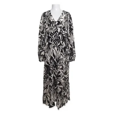 Långklänning (Svart, Beige) från KappAhl Viskos, Polyester