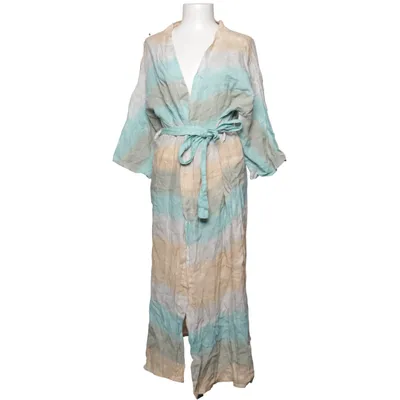 Kleid (Blau, Beige, Mehrfarbig) von Stajl Leinen