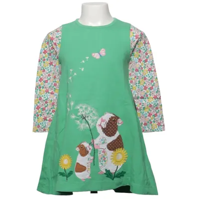 Robe (Vert, Multicolore) de Mini Boden Coton