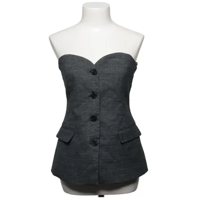 Bustier (Grå) fra Zara Acetat