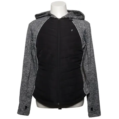 Veste de sport (Gris, Noir) de Workout Élasthane, Polyester