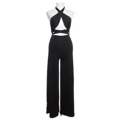 Jumpsuit (Zwart) van Oh Polly Polyester, Elastaan