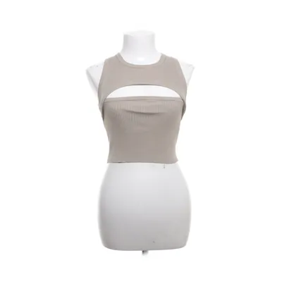 Tanktop (Beige) van Bershka Polyamide, Viscose