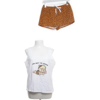 Pyjamasz (Orange, Hvid, Sort) fra Koton Bomuld