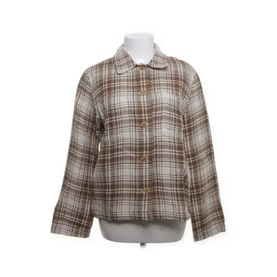 Överskjorta (Beige, Brun) från Samsøe & Samsøe Bomull, Linne