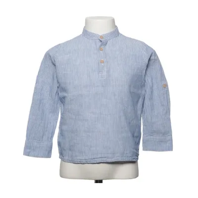 Shirt (Blauw, Wit) van Vertbaudet Katoen, Linnen