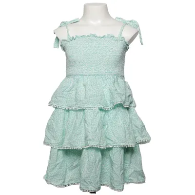 Kleid (Grün, Weiß) von Mini Malina Baumwolle