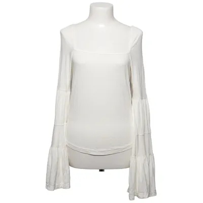 Top (Wit) van Free People Elastaan, Viscose