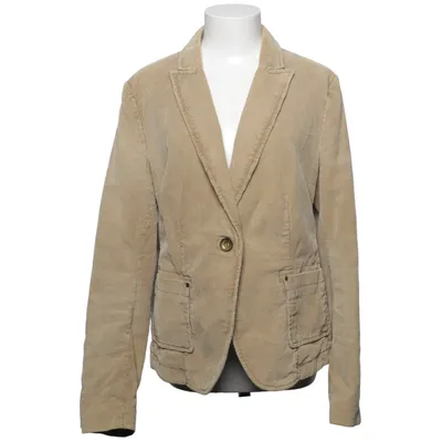 Kavaj (Beige) från Drykorn Acetat, Bomull