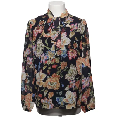 Blouse lavallière (Noir, Multicolore) de Hallhuber Élasthane, Polyester
