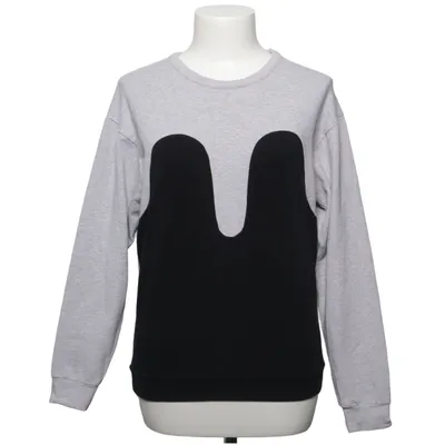 Sweatshirt (Grå, Sort) fra R.H Elastan, Økologisk bomuld