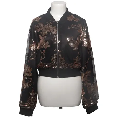 Bomber jacket (Black, Gold) from D&M Polyester