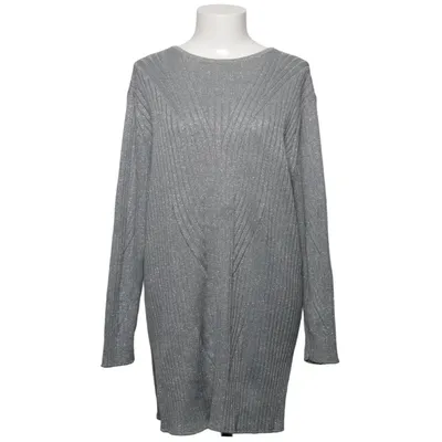 Sweater (Gray) from Le Tricot Longhin Cotton, Cupro, Polyester