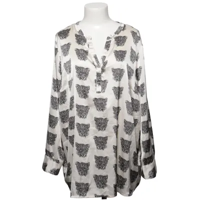 Bluse (Weiß, Schwarz) von My Own Elasthan, Polyester