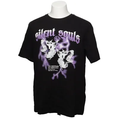 T-shirt (Svart, Lila, Vit) från Black Squad Bomull