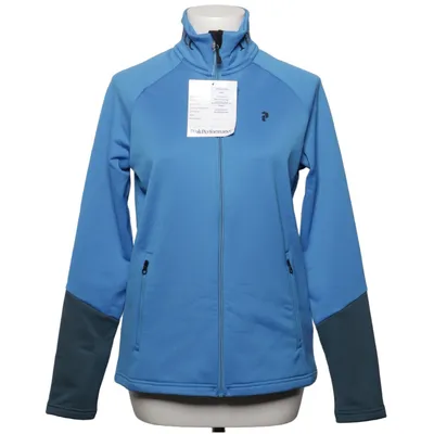 Softshell jacket (Blue, Gray) from Peak Performance Elastane, Polyester