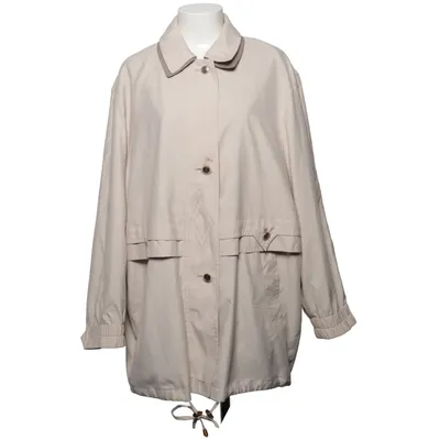 Frakke (Beige) fra Micro Polyester