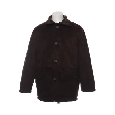 Shearling jas (Bruin) van Watson's Acryl, Polyester