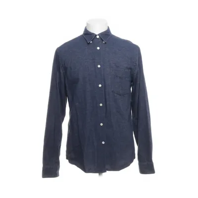 Flanellen overhemd (Blauw) van Acne